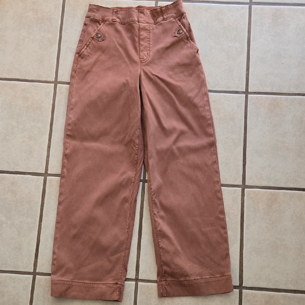 🔥SPANX🔥 Women's Brown Wide-Leg Pants